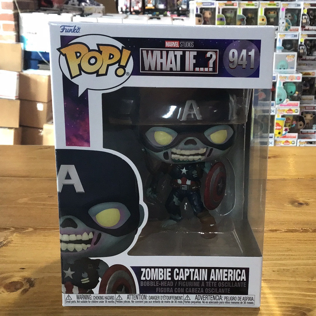 Marvel What If - Zombie Captain America Funko Pop! Vinyl figure