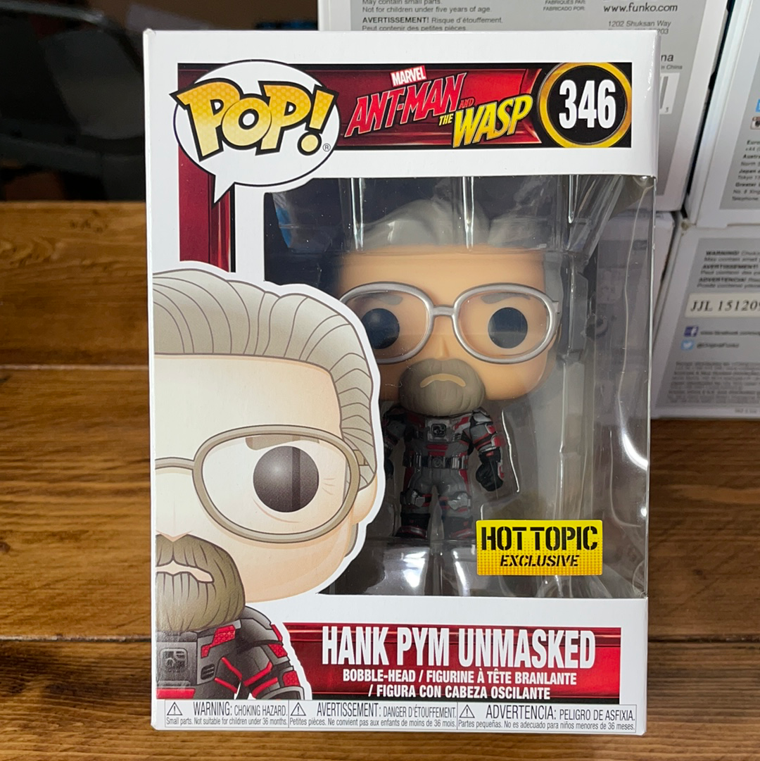 Antman wasp Hank Pym exclusive 346 Funko Pop! Vinyl figure Marvel