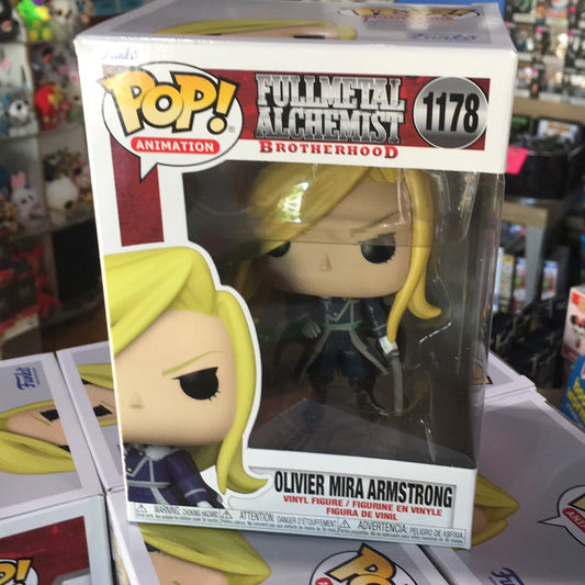Full Metal Alchemist  - Oliver Armstrong w/Sword #1178 - Funko Pop! Vinyl Figure