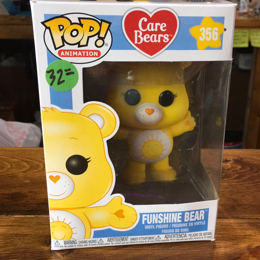 Care Bears Funshine Bear Funko Pop! Vinyl figure cartoon