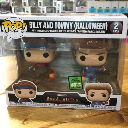 Wandavision Billy and Tommy Halloween exclusive Funko Pop! Vinyl Figure