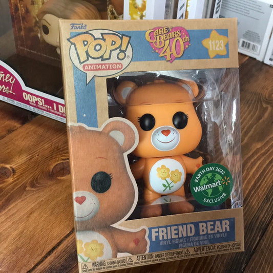 Care Bears friend bear earth day 1123 Exclusive Funko Pop! Vinyl Figure (Sports)