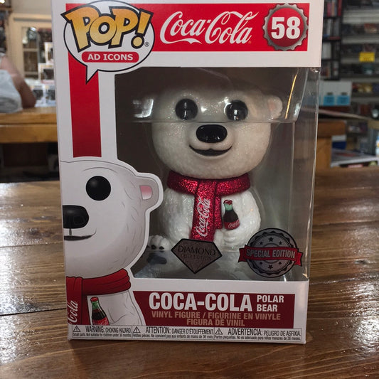 Funko Ad Icons - Coca Cola Bear (Diamond Special Ed.)