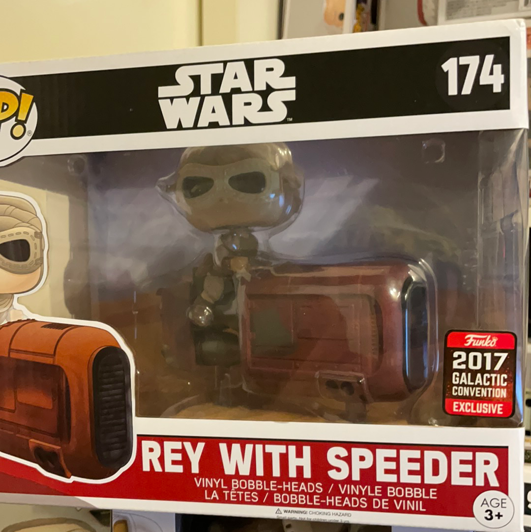 Star Wars Rey with Speeder Funko Pop! Vinyl Figure