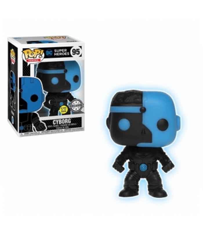 JLA Silhouette CYBORG Funko Pop! Vinyl figure Dc comics