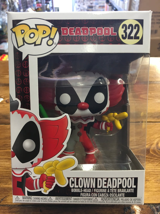 Deadpool Clown Deadpool #322 Marvel Funko Pop! Vinyl Bobble-head