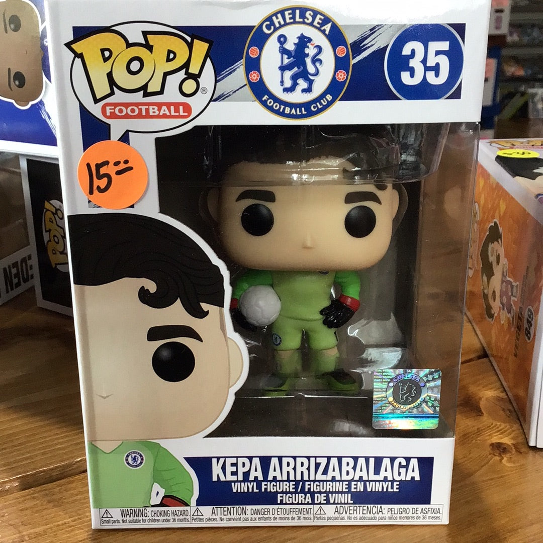 Sports Chelsea Football Club Kepa Arrizabalaga 35 Funko Pop! Vinyl figure