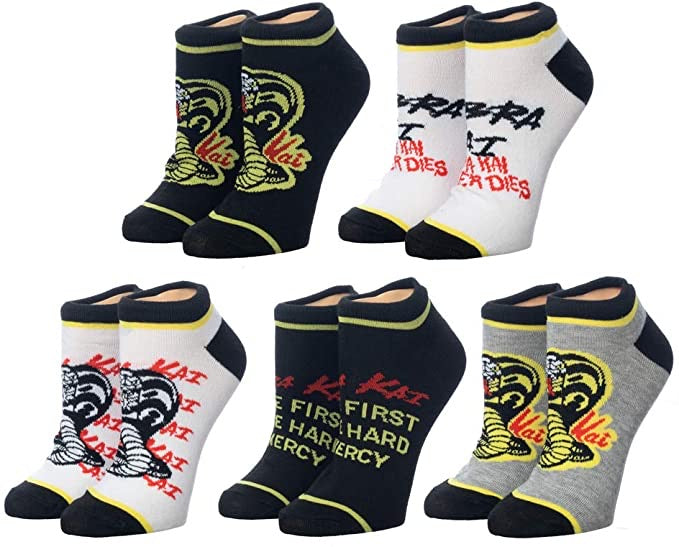 Cobra Kai - Ankle Socks (pack of 5 pair) by Bioworld