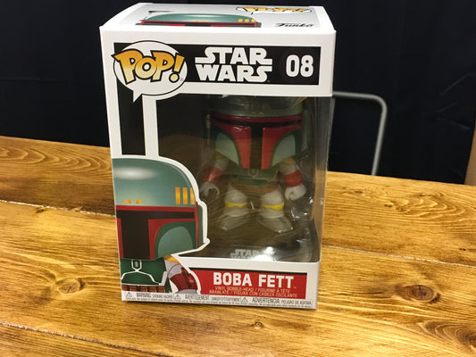 Star Wars Boba Fett #8 (Black Box) Funko Pop! Vinyl Bobble-Head