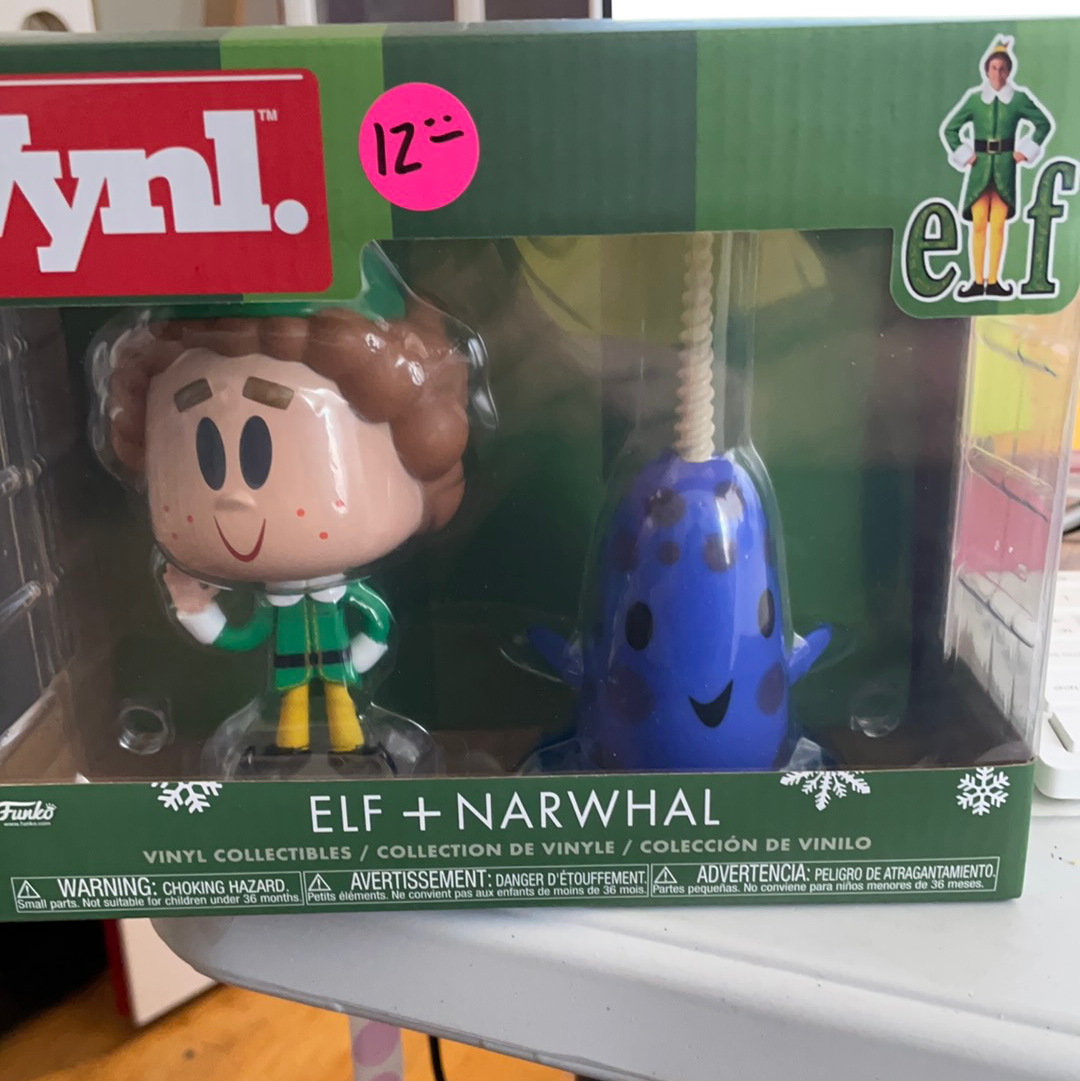 Elf - Buddy the Elf and Narwhal 2-pack - Funko Vynl Series Figure