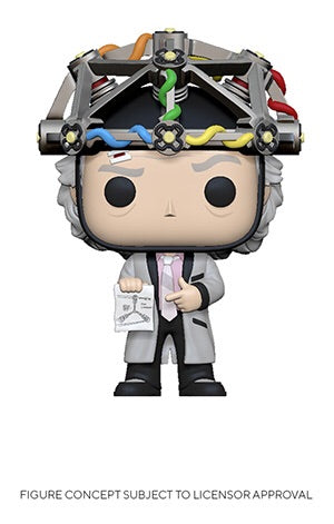 Back to the future Doc w/helmet Funko Pop! Vinyl figure movie