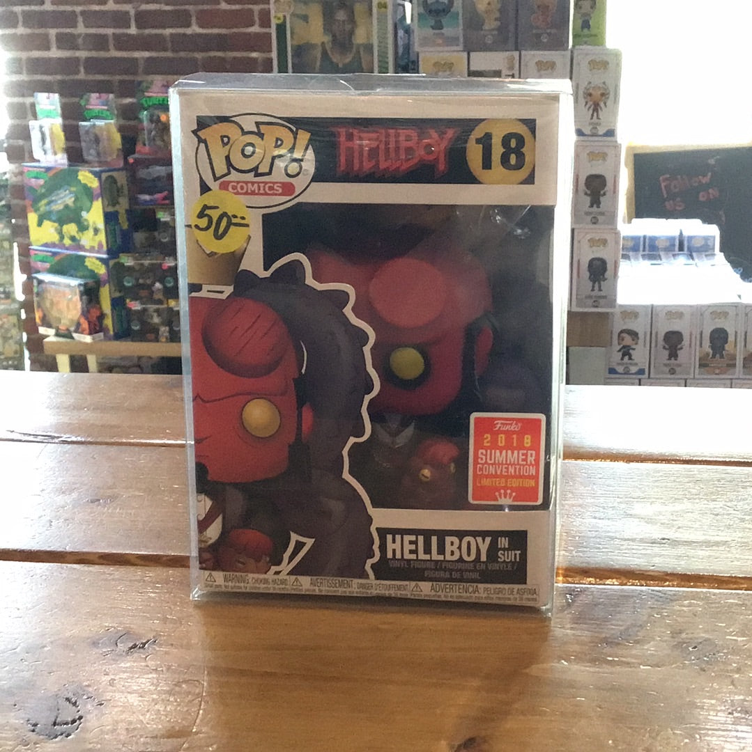 Hellboy in Suit #18 Convention Exclusive Funko Pop! Vinyl figure STORE