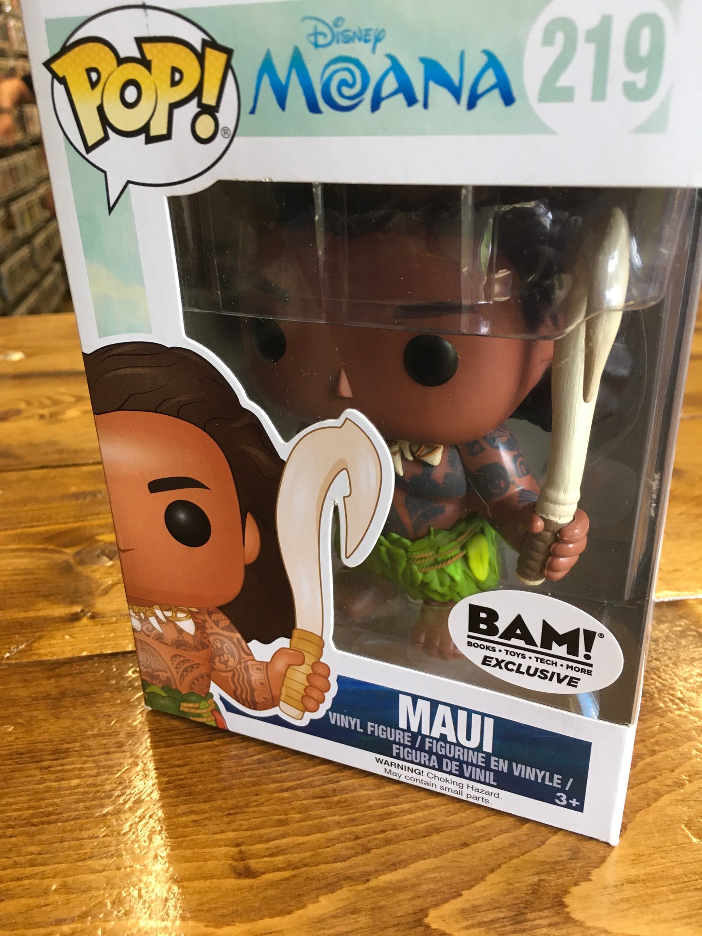 Disney Moana Maui exclusive Funko Pop! Vinyl figure STORE