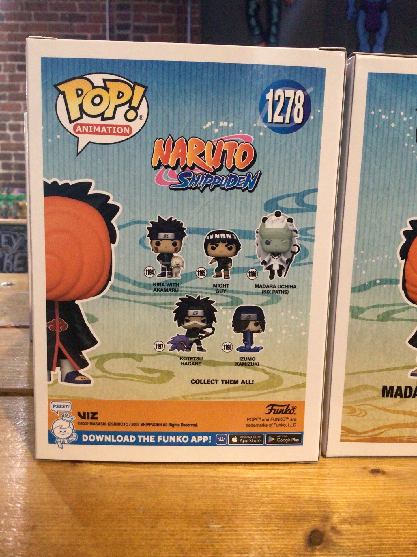 Naruto: Shippuden - Madara Uchiha GITD Exclusive - Funko Pop! Vinyl Figure