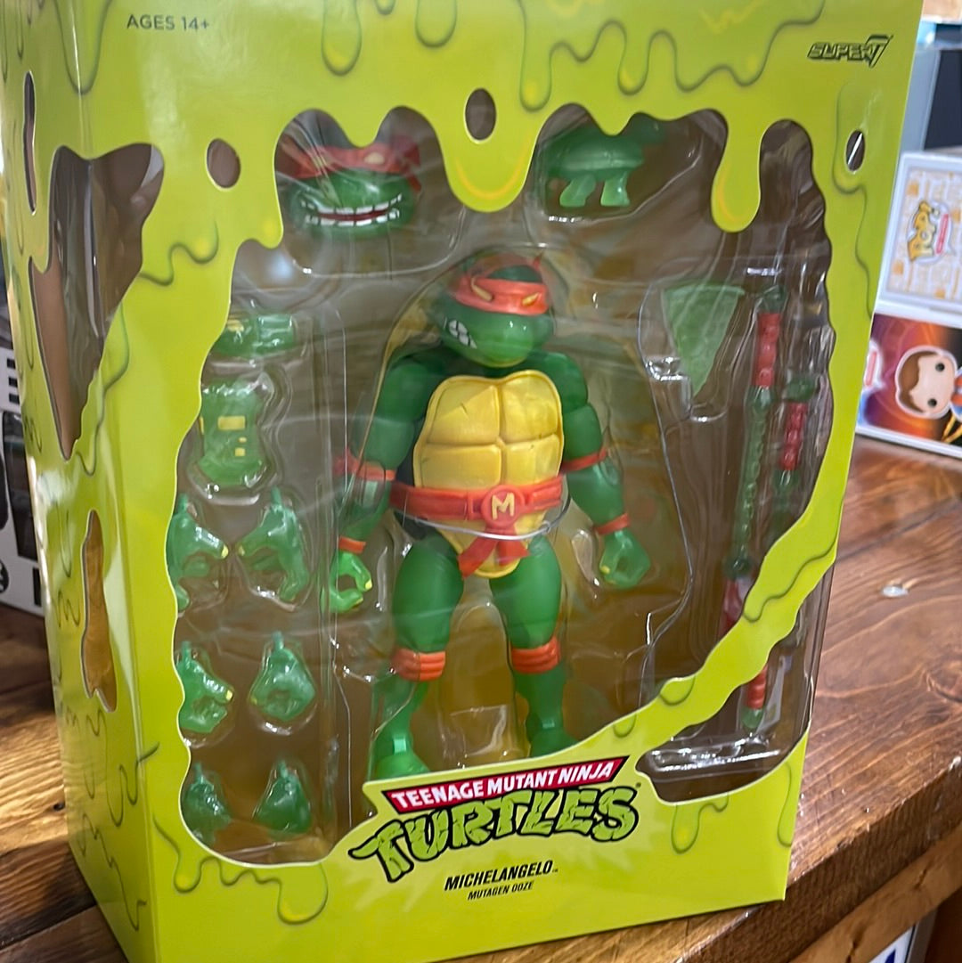 Mutagen Ooze Michelangelo - Teenage Mutant Ninja Turtles Super 7 Ultimates Action Figure