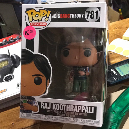 Big Bang Theory - Raj Koothrappali #781 - Funko Pop! Vinyl Figure (television)