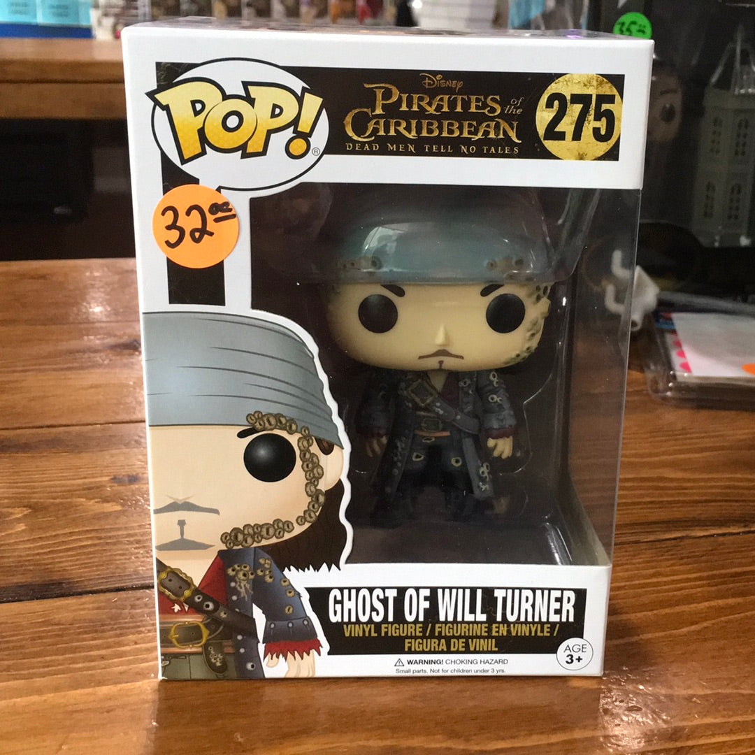 Pirates of the Caribbean Ghost of Will Turner 275 Funko Pop! Vinyl figure