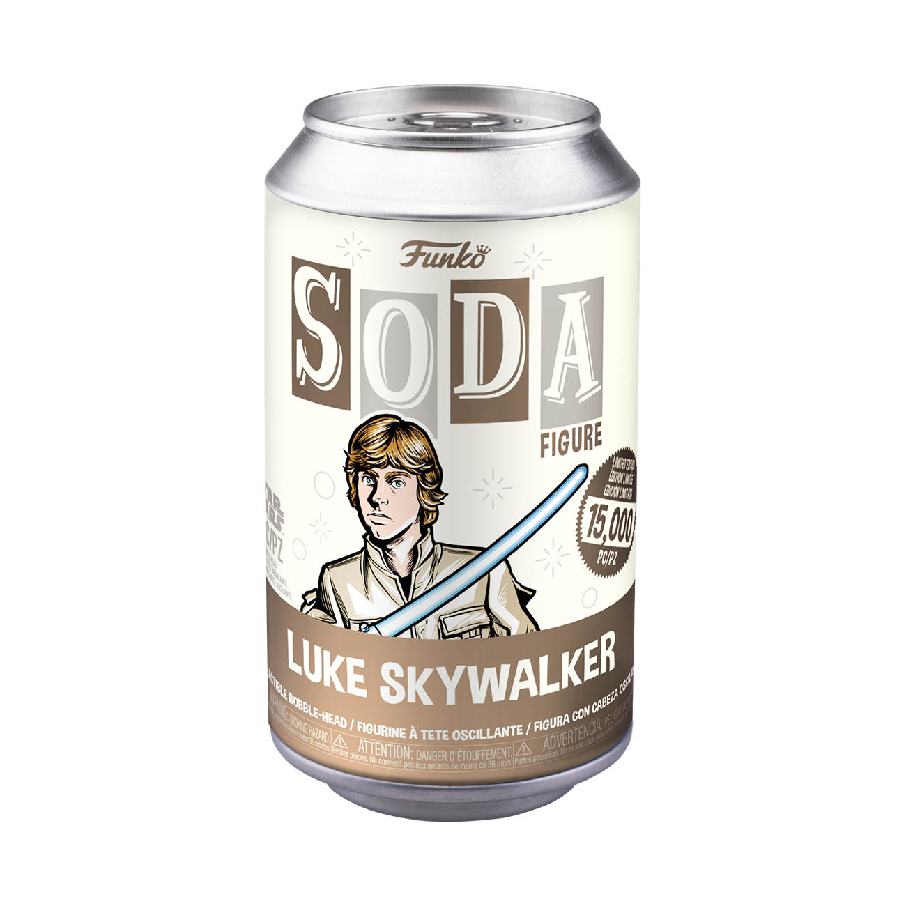 Star Wars Luke Skywalker Vinyl Soda Sealed Mystery Funko Figure