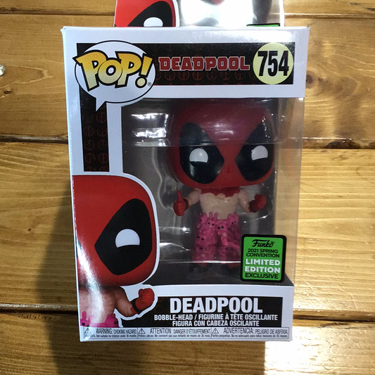Deadpool 754 bunny pants exclusive Funko Pop! Vinyl figure new