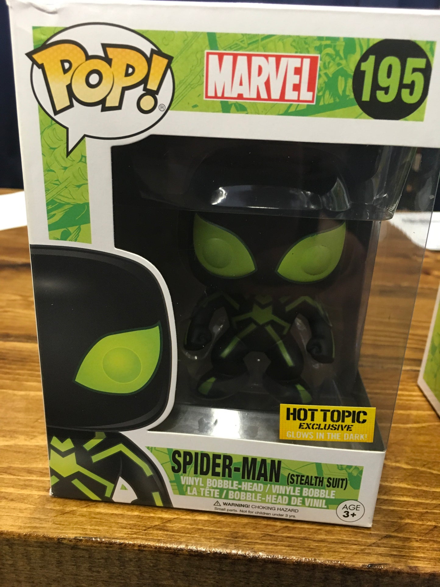 Spider-Man Stealth Suit Funko Pop! Vinyl figure Marvel
