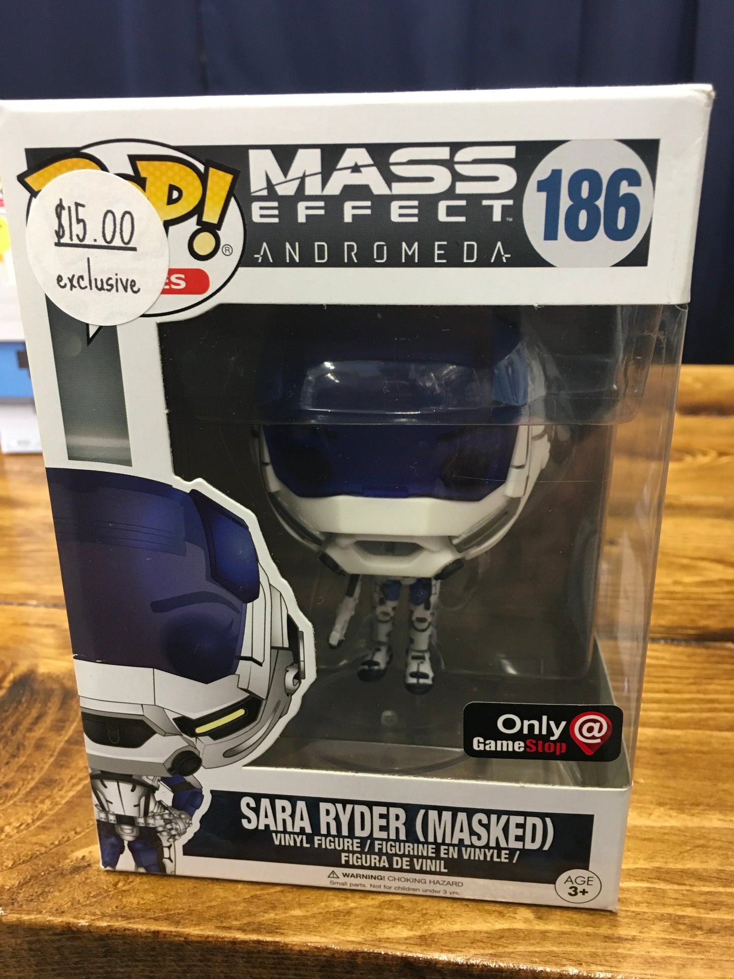 Mass Effect Andromeda - Sara Ryder (Masked) exclusive Funko Pop! Vinyl Figure 2020 (video games)