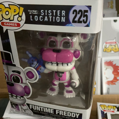 Five nights at Freddy's Funtime Freddy Funko Pop! Vinyl figure video game