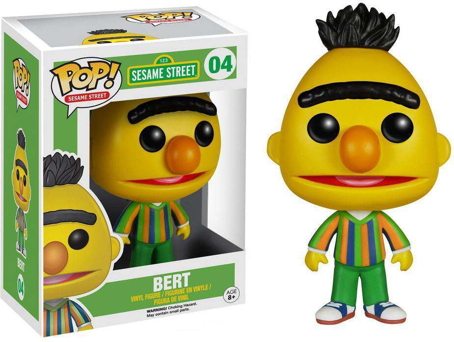 Sesame Street Bert 04 Funko Pop! Vinyl figure Cartoon