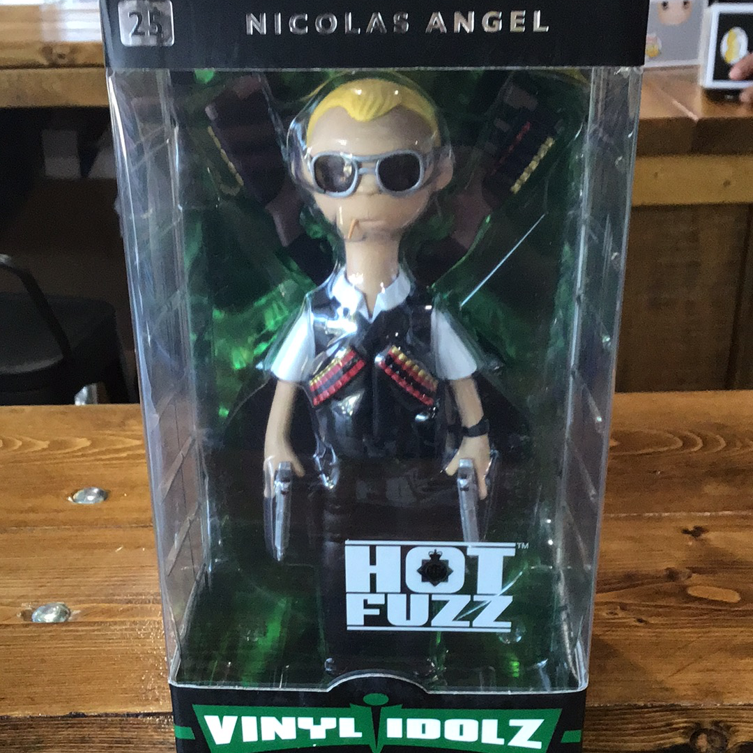 Hot Fuzz Nicolas Angel vinyl idolz figure