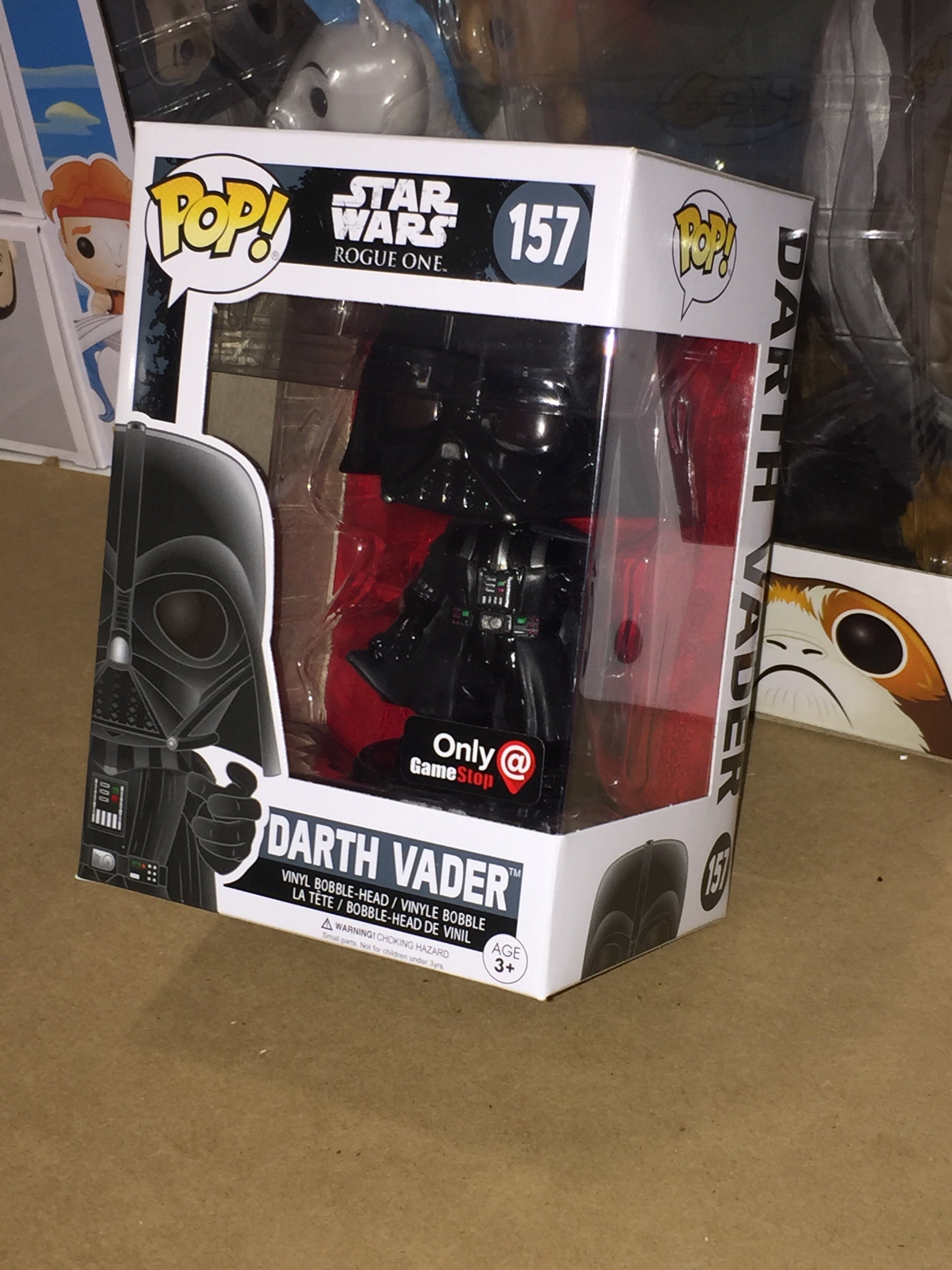 Funko Star Wars Rogue One Darth Vader GameStop Exclusive Pop! #157