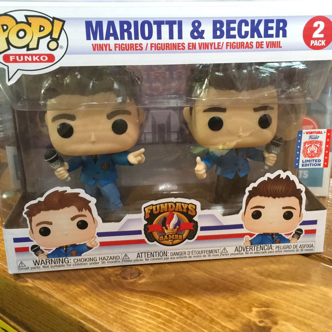 Mariotti and Becker exclusive Funko Pop! vinyl figure icons