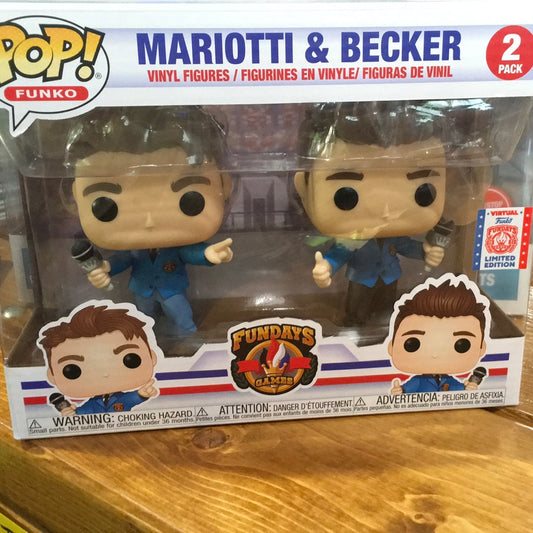 Mariotti and Becker exclusive Funko Pop! vinyl figure icons