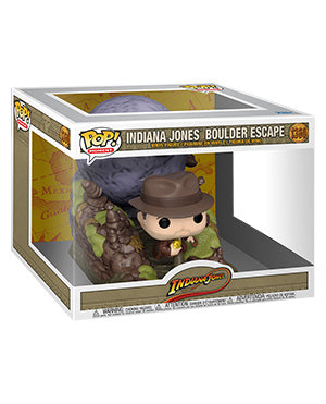 Indiana Jones Boulder Escape #1360 - Funko Pop! Movie Moment  | Tall Man Toys