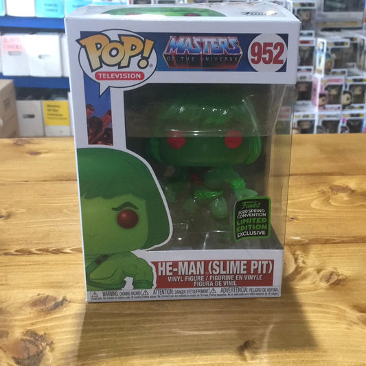 Masters of the universe He-man slime pit exclusive 952 Funko Pop! vinyl figure
