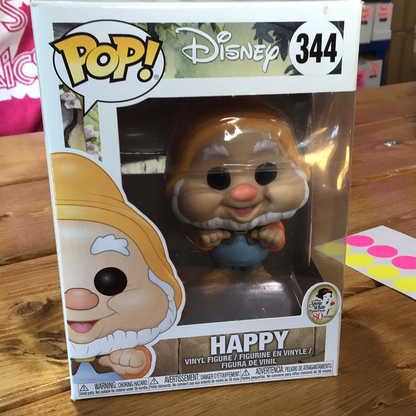 Happy Disney Snow White and the Seven Dwarfs #344 Funko Pop! Vinyl figure