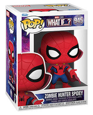 Marvel What If - Zombie Hunter Spidey #945 - Funko Pop! Vinyl Figure