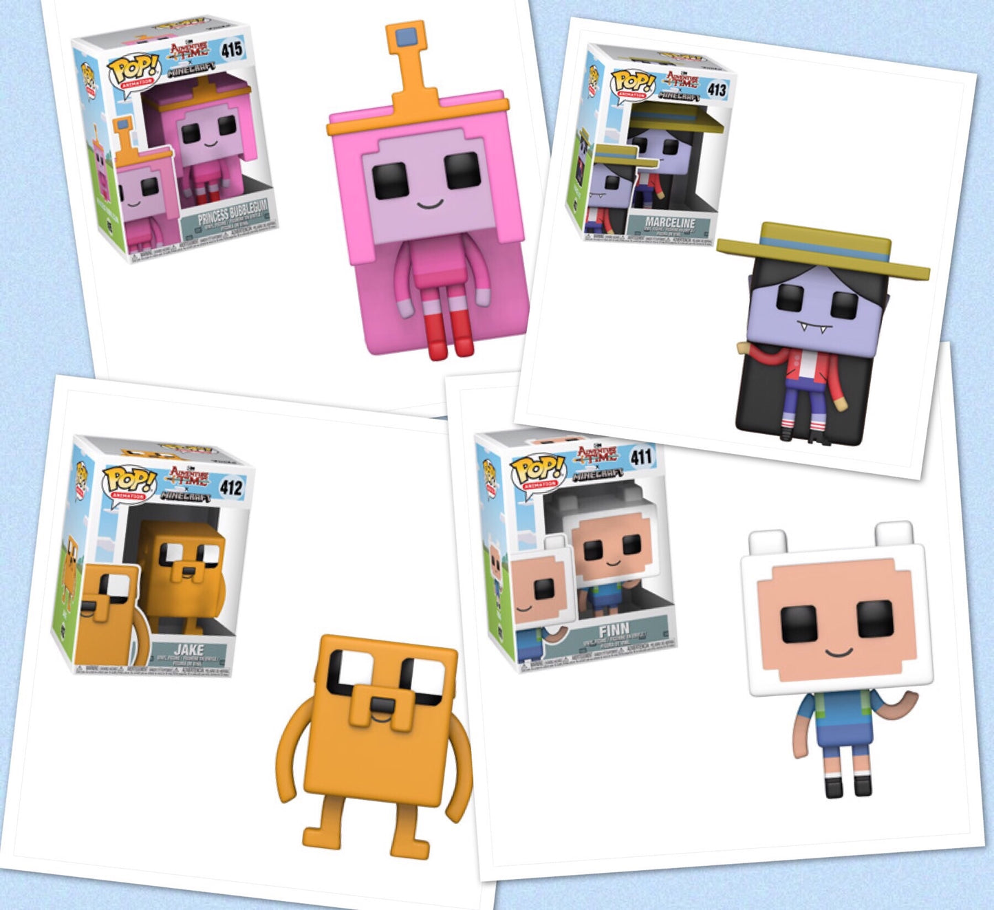 Minecraft Adventure Time Set Funko Pop! Vinyl figure Store