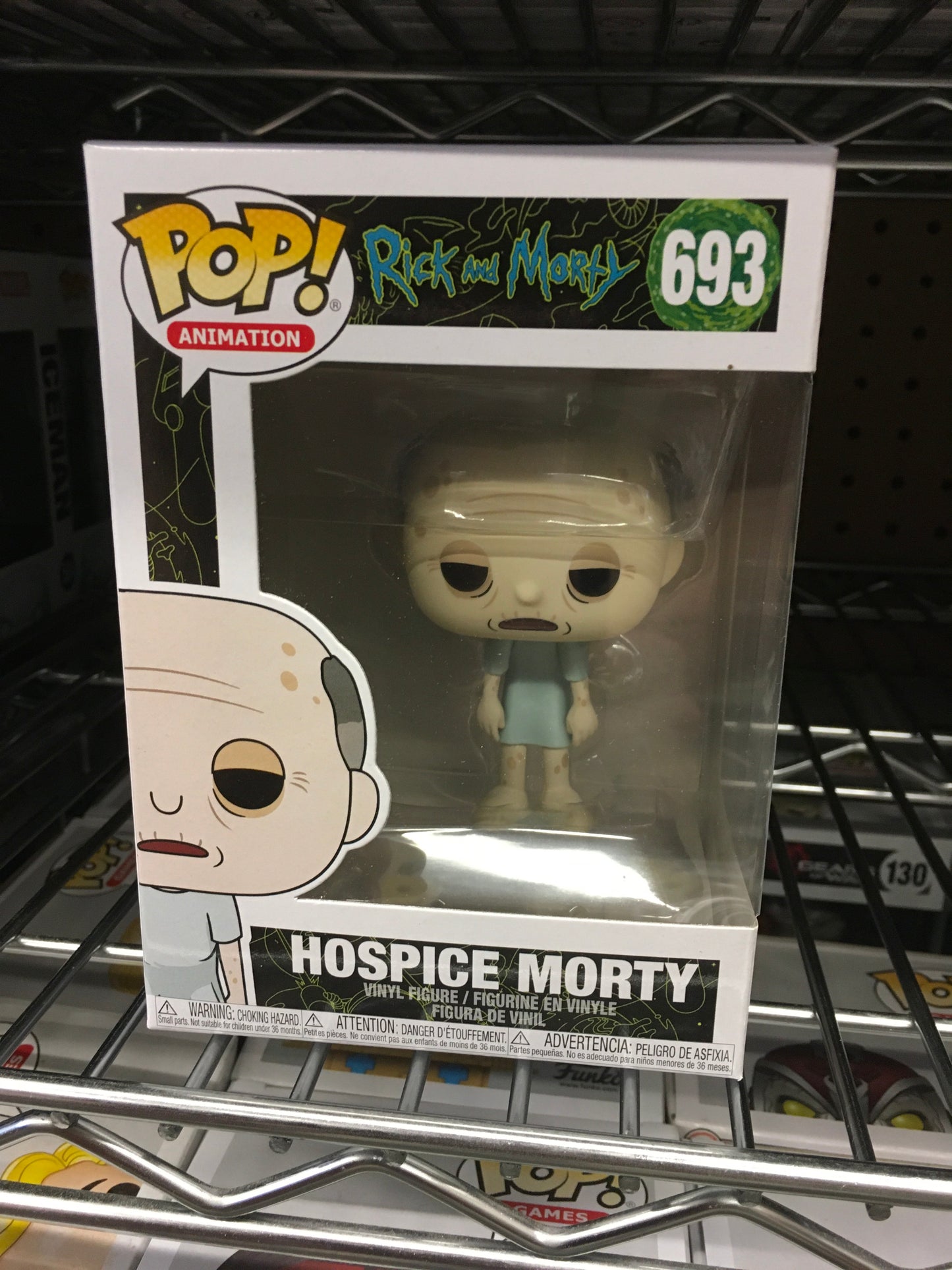 Rick Morty Hospice Morty Funko Pop! Vinyl figure anime