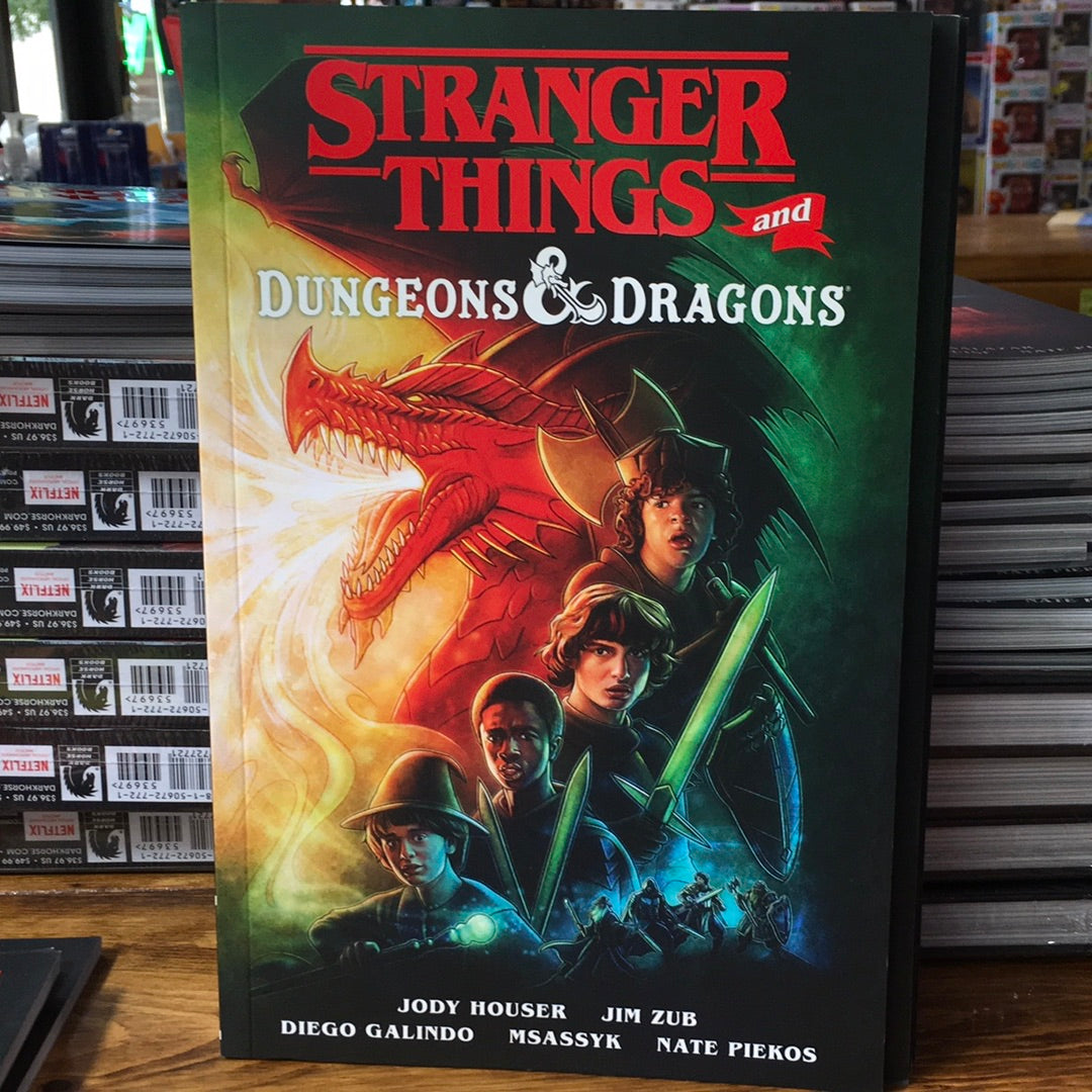 Stranger Things and Dungeons & Dragons - Graphic Novel by Dark Horse Books