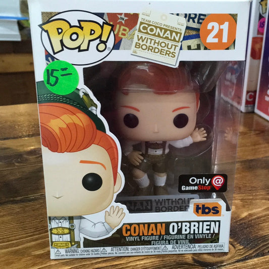 Conan O'Brien 21 Exclusive Funko Pop! Vinyl figure (television)