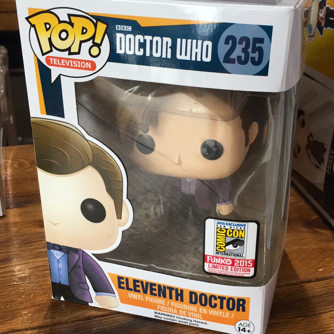 Doctor who Eleventh Doctor 2015 sdcc Funko Pop Vinyl Figure 2020