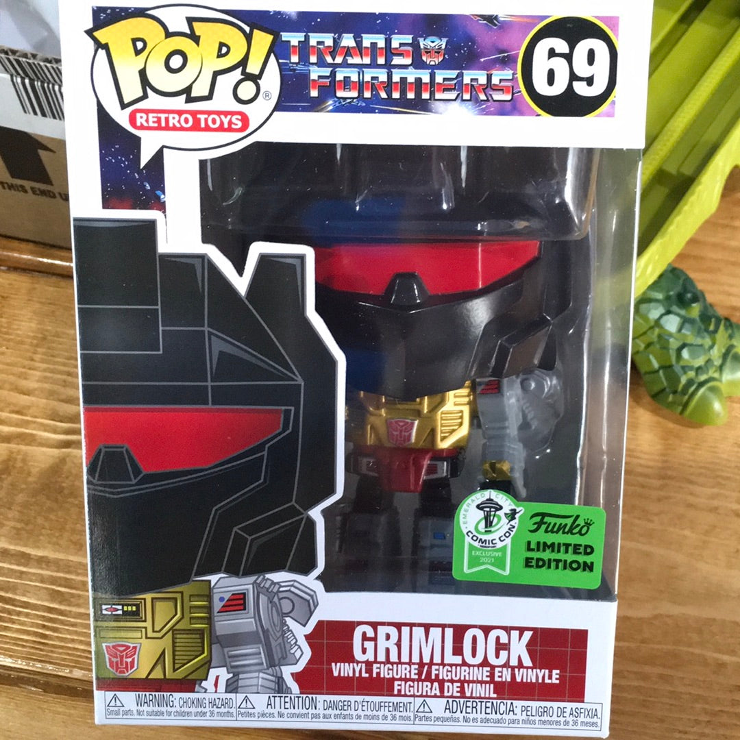 Transformers - Grimlock #69 - Exclusive Funko Pop! Vinyl Figure (cartoon)