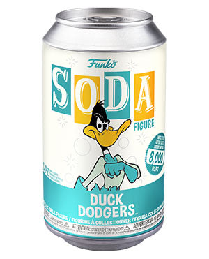 Vinyl Soda Duck dodgers Mystery Funko figure