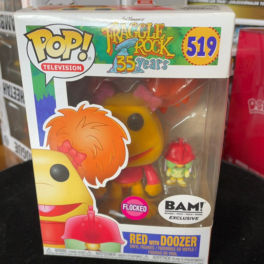 Fraggle Rock Red with doozer exclusive Funko Pop! Vinyl figure Disney