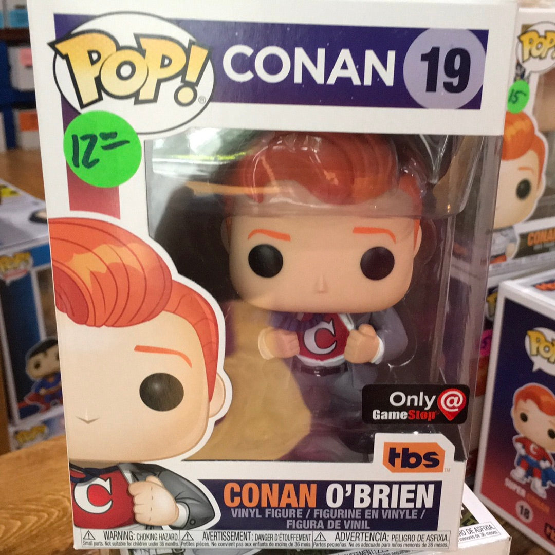 Conan O'Brien 19 Exclusive Funko Pop! Vinyl figure Television