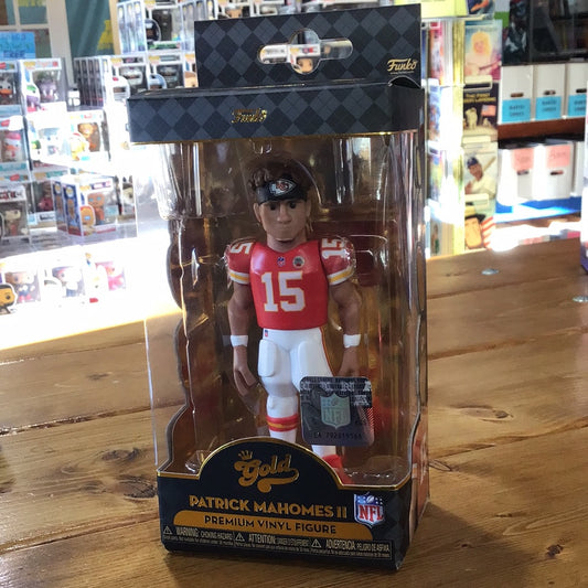 Funko Gold 5" NFL: Chiefs Patrick Mahomes II Vinyl Figure (Sports)