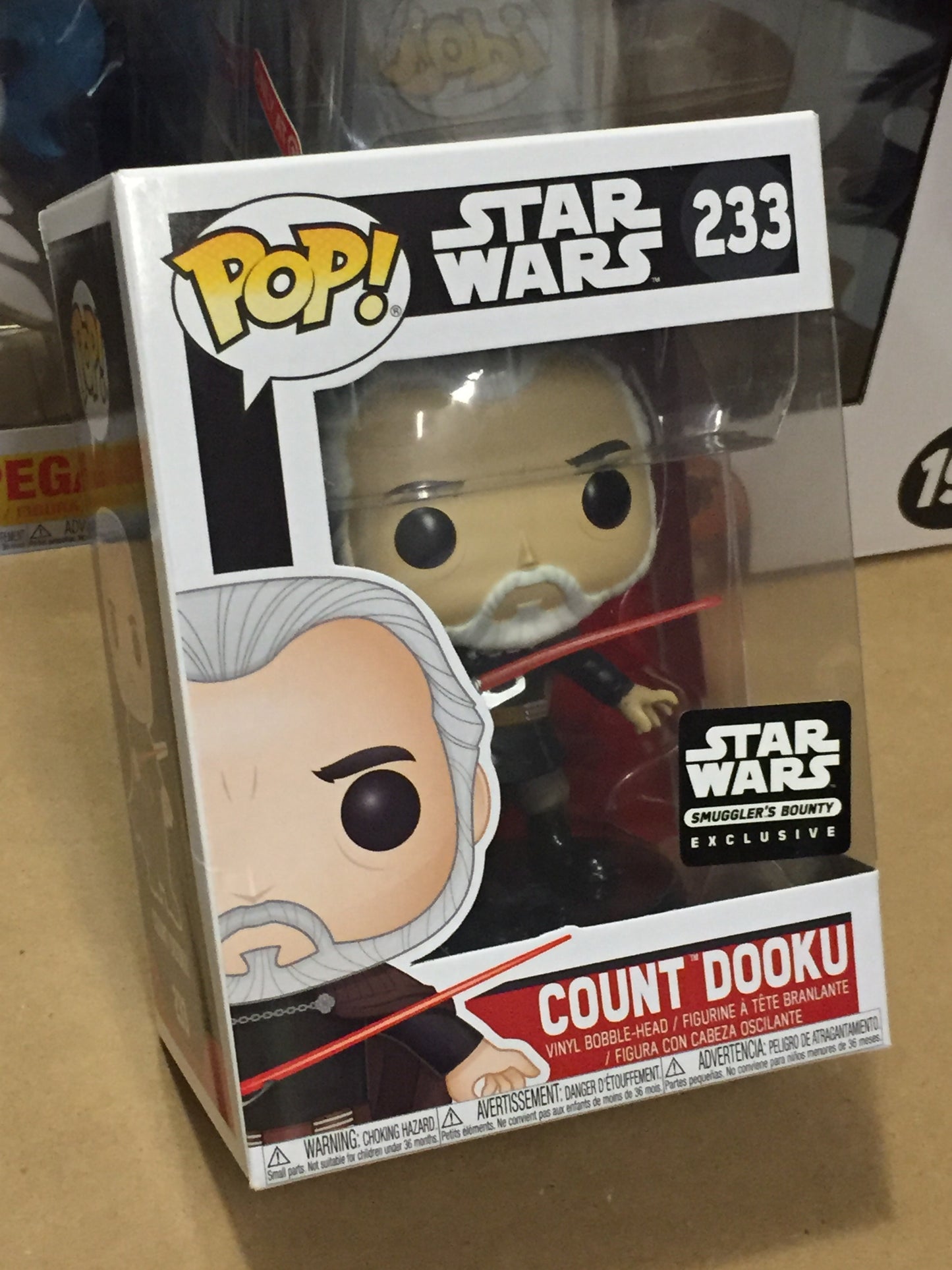 Star Wars Count Dooku Smugglers Bounty exclusive Funko Pop! Vinyl figure