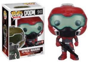 Doom exclusive Space Marine Red Pop! Vinyl figure retired