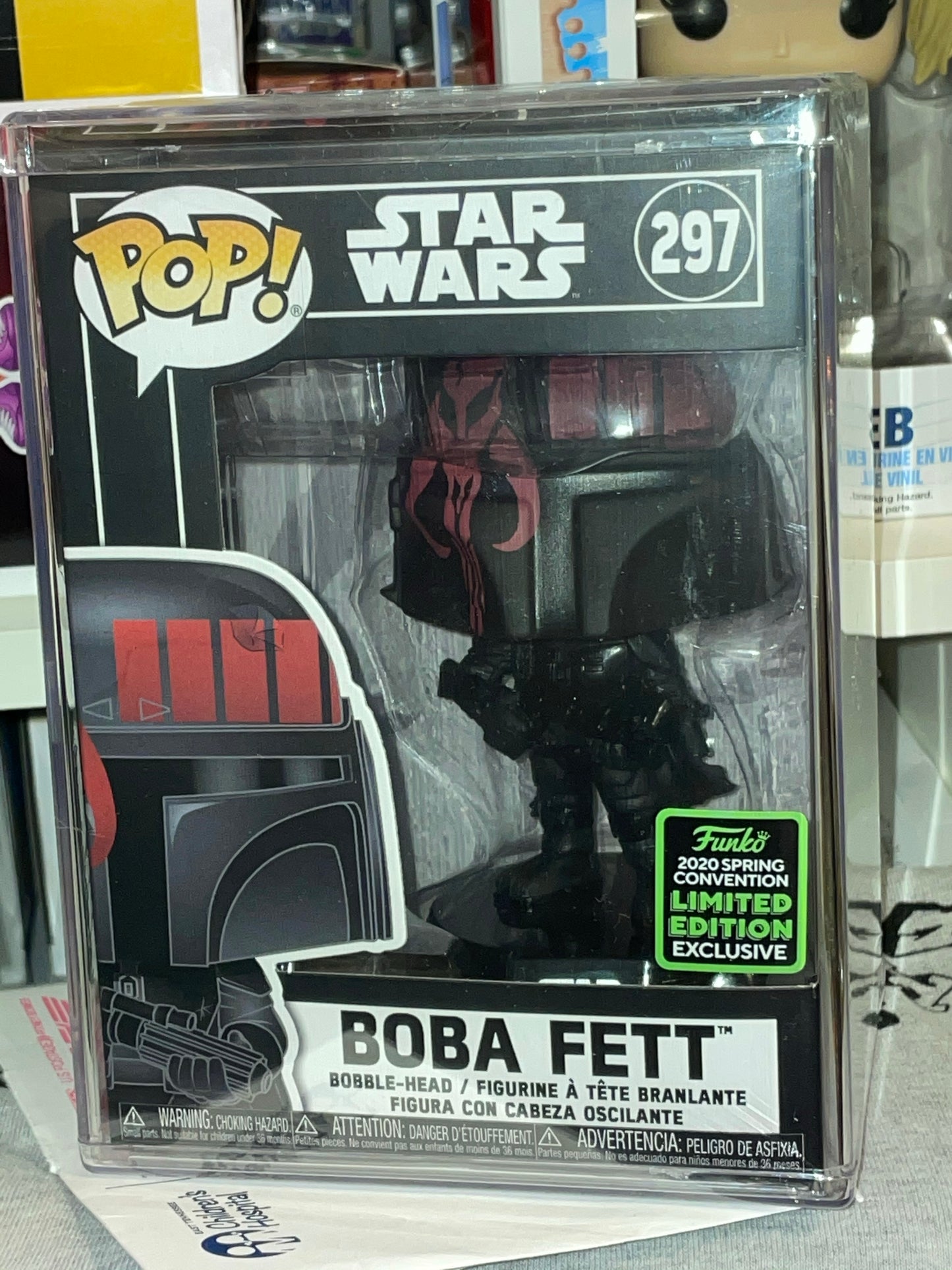Futura Boba Fett black exclusive Funko Pop! Vinyl figure Star Wars