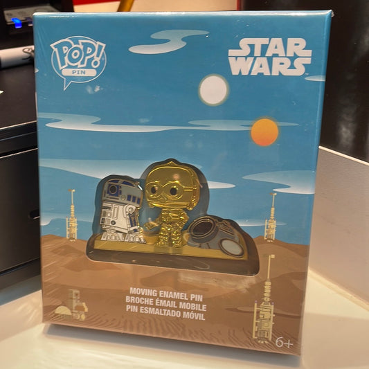 Star Wars limited edition Funko Pop! Moving Enamel Pin Set