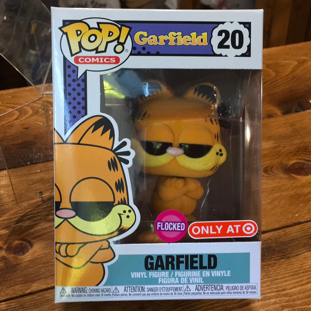 Garfield flocked Exclusive Funko Pop! Vinyl figure